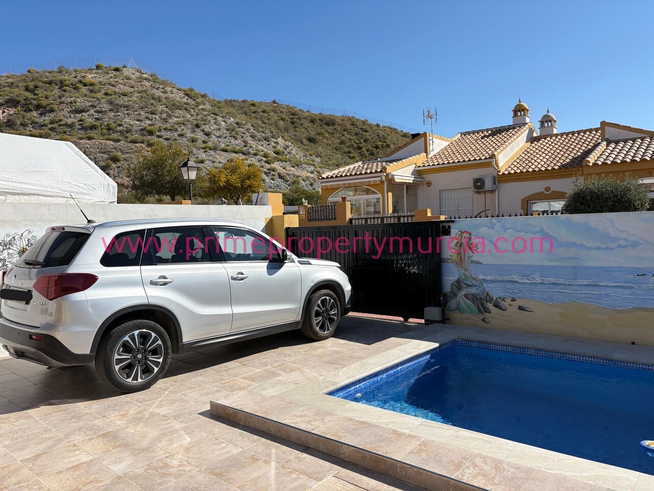 2 quarto Moradia Geminada para venda em Mazarron com piscina garagem - 170 000 € (Ref: 9733802)