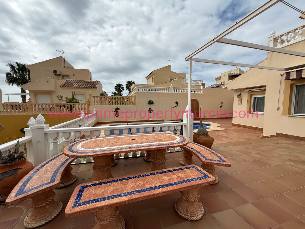 4 bedroom Villa for sale in Bolnuevo with pool garage - € 480,000 (Ref: 9733804)