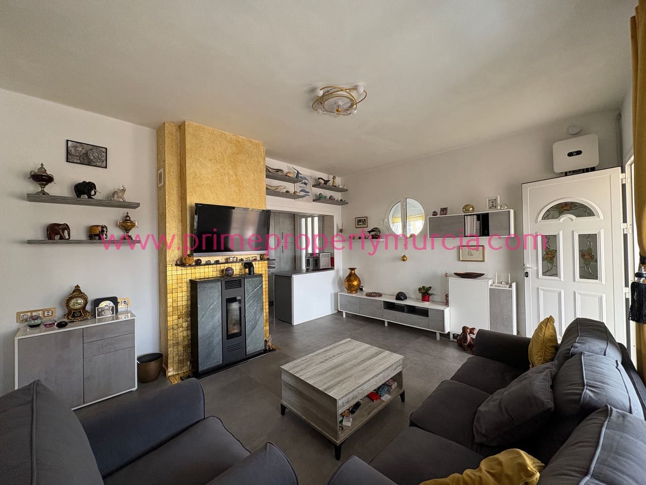 3 makuuhuone Huvila myytävänä paikassa Mazarron mukana uima-altaan 
autotalli - 270 000 € (Ref: 9751486)