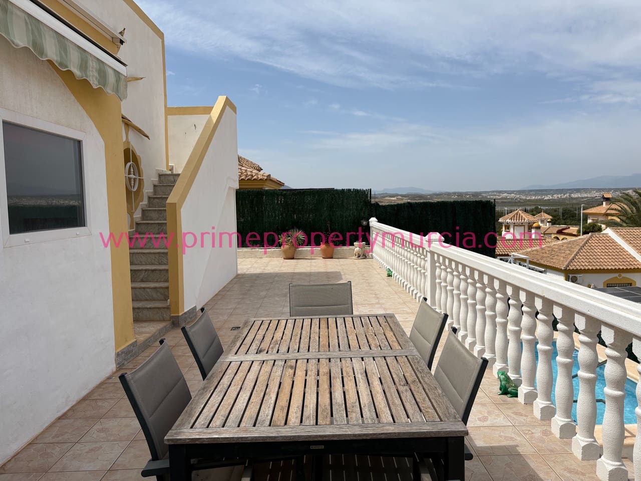 3 makuuhuone Huvila myytävänä paikassa Mazarron mukana uima-altaan 
autotalli - 270 000 € (Ref: 9751486)