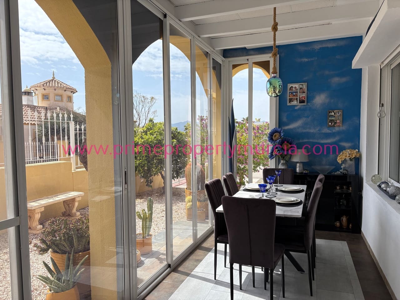 3 makuuhuone Huvila myytävänä paikassa Mazarron mukana uima-altaan 
autotalli - 270 000 € (Ref: 9751486)