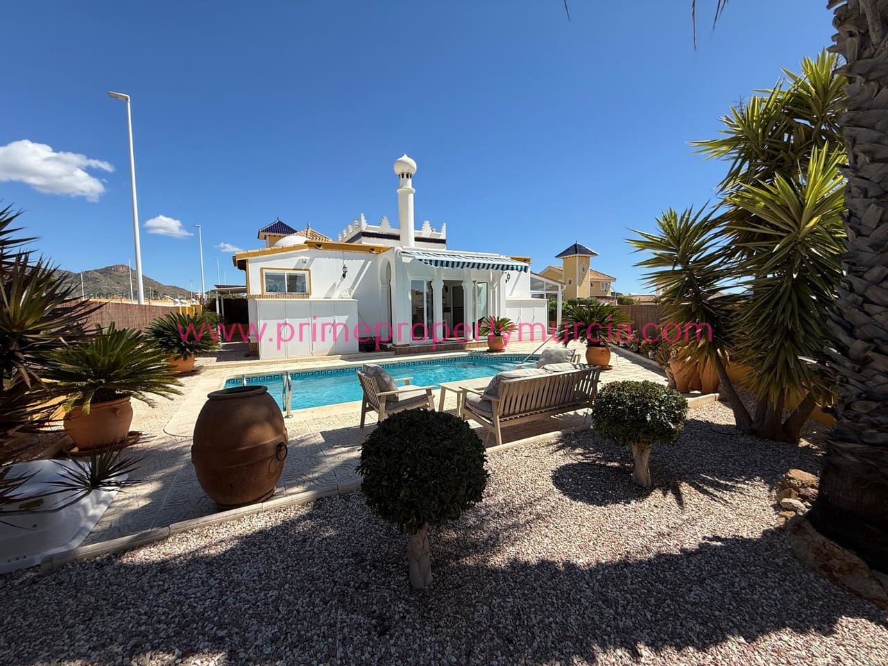 2 soveværelse Villa til salg i Mazarron med swimmingpool garage - € 275.000 (Ref: 9776972)