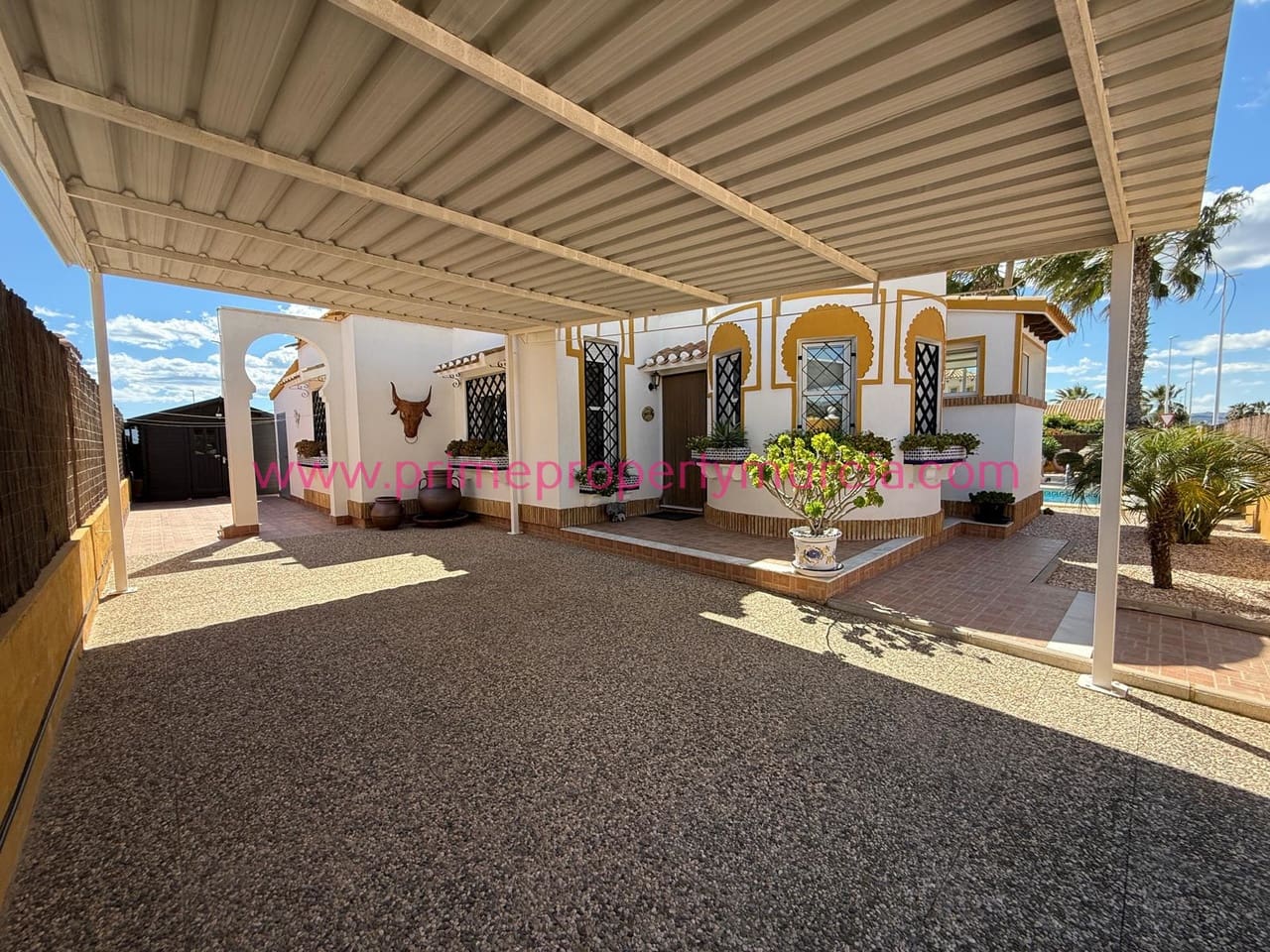 2 soveværelse Villa til salg i Mazarron med swimmingpool garage - € 275.000 (Ref: 9776972)