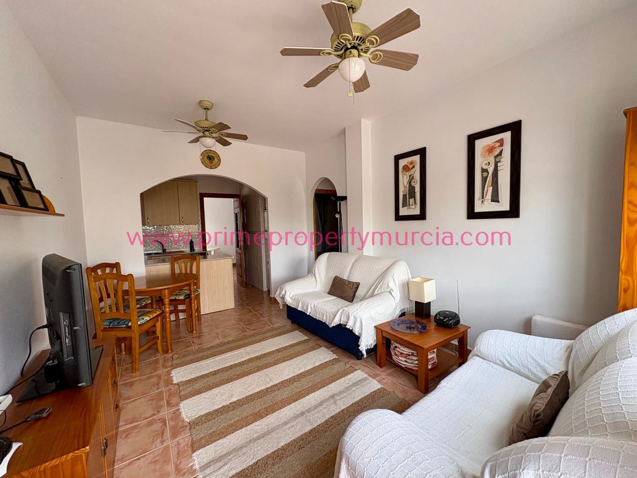 2 bedroom Semi-detached Villa for sale in Mazarron with garage - € 149,000 (Ref: 9829914)