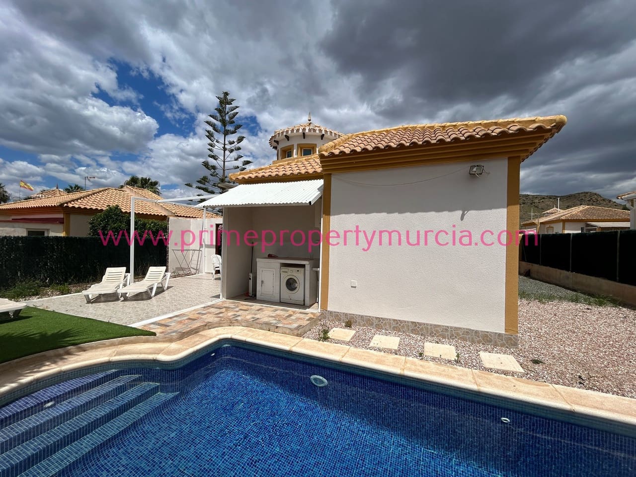 2 bedroom Villa for sale in Mazarron with pool garage - € 239,000 (Ref: 9838588)