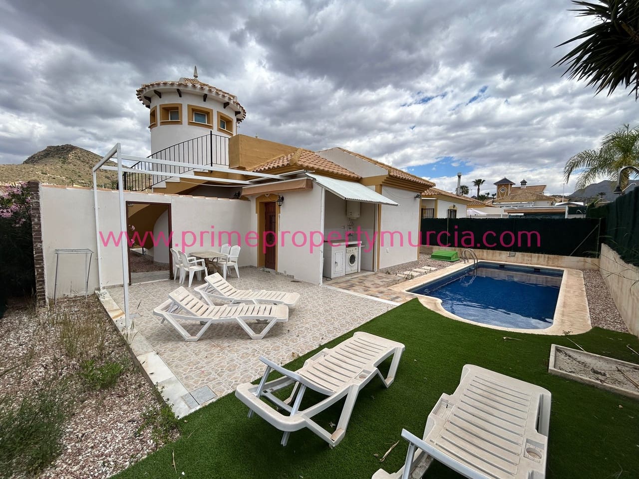 2 bedroom Villa for sale in Mazarron with pool garage - € 239,000 (Ref: 9838588)