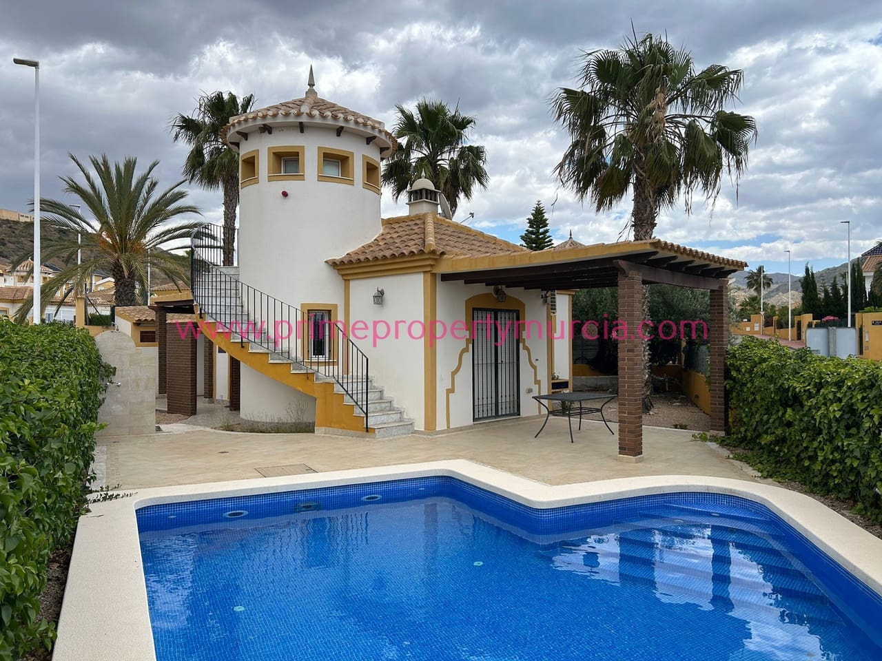 2 soverom Villa til salgs i Mazarron med svømmebasseng garasje - € 259 000 (Ref: 9841329)