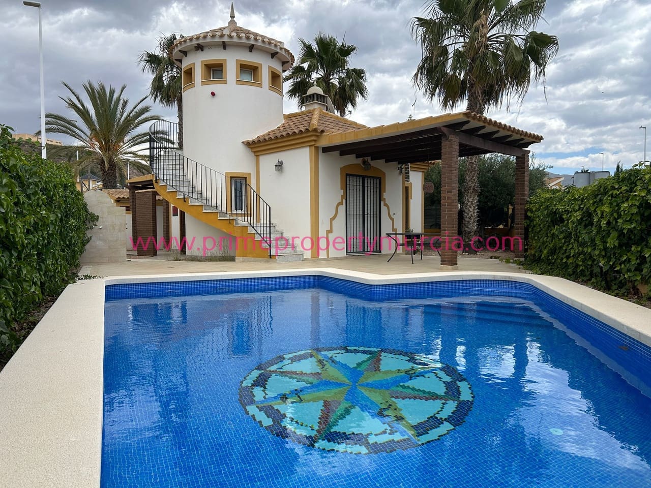 2 soverom Villa til salgs i Mazarron med svømmebasseng garasje - € 259 000 (Ref: 9841329)