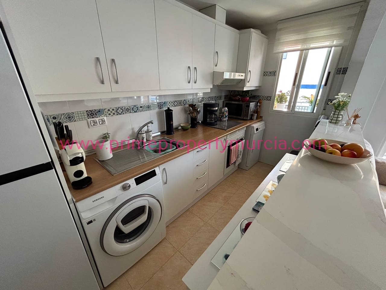 2 chambre Appartement à vendre à Puerto de Mazarron avec piscine garage - 184 000 € (Ref: 9940997)