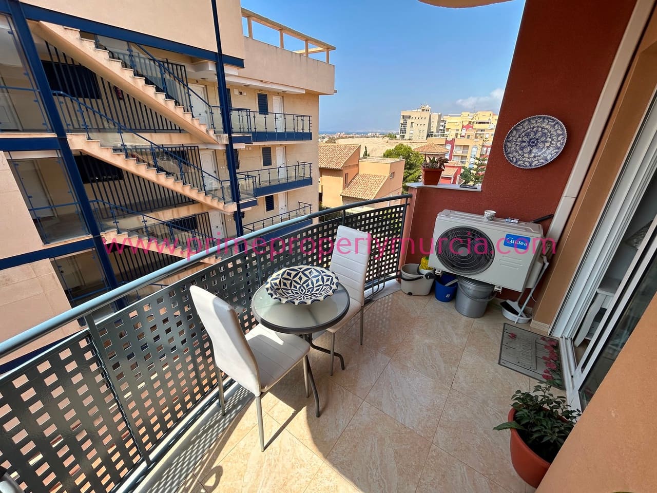 2 chambre Appartement à vendre à Puerto de Mazarron avec piscine garage - 184 000 € (Ref: 9940997)