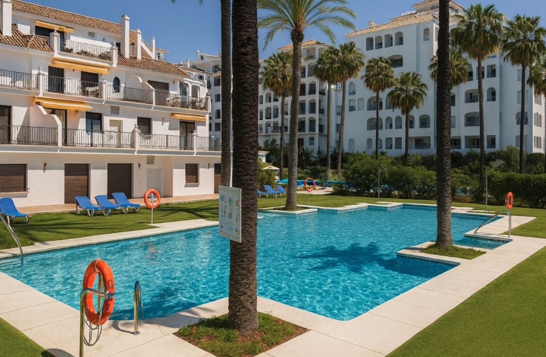 2 bedroom Apartment for sale in La Duquesa / Puerto de la Duquesa with pool garage - € 330,000 (Ref: 9331836)