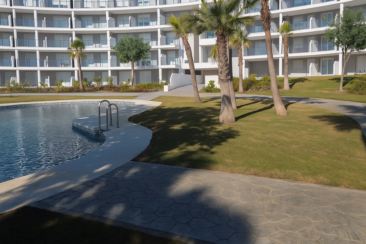 2 chambre Appartement à vendre à La Duquesa / Puerto de la Duquesa avec piscine garage - 359 950 € (Ref: 9569985)