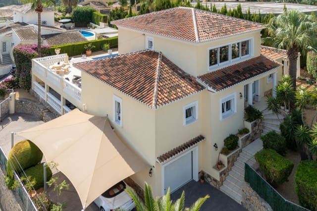 3 Zimmer Villa zu verkaufen in Moraira, Teulada-Moraira mit Pool Garage - 1.189.000 € (Ref: 10031129)