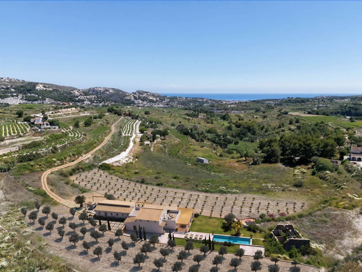 4 slaapkamer Finca/Landhuis te koop in Moraira met zwembad garage - € 2.390.000 (Ref: 10093859)