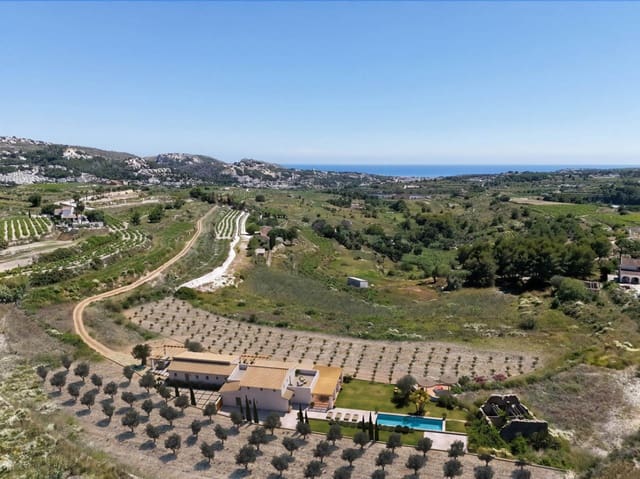 4 slaapkamer Finca/Landhuis te koop in Moraira, Teulada-Moraira met zwembad garage - € 2.390.000 (Ref: 10093859)