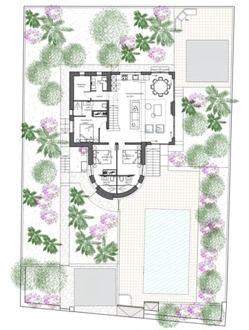 4 soverom Villa til salgs i Portichol - Balcón al Mar, Javea / Xàbia med svømmebasseng garasje - € 1 495 000 (Ref: 10120628)