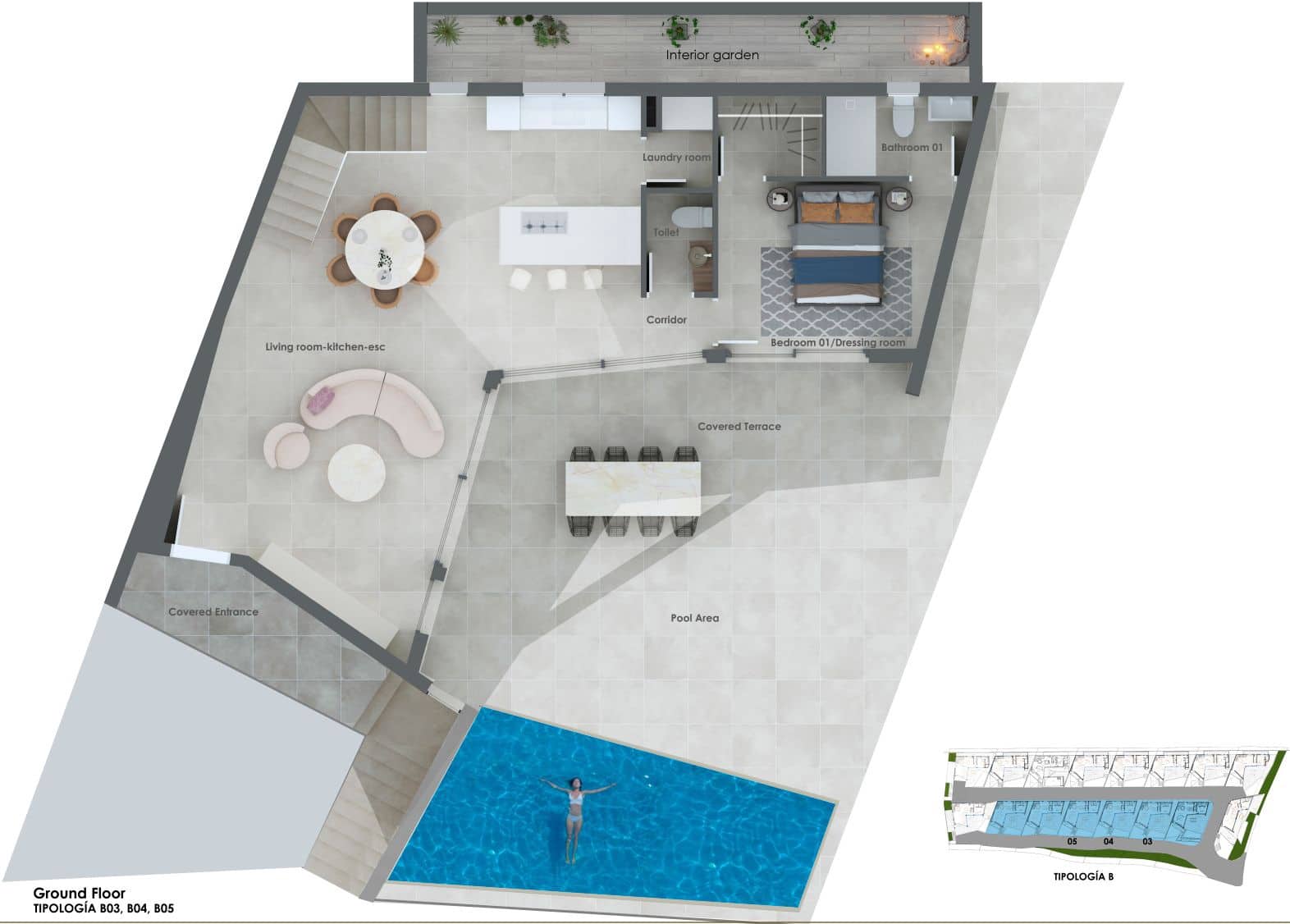 3 Zimmer Villa zu verkaufen in Benitachell / Benitatxell mit Pool Garage - 920.000 € (Ref: 10165503)