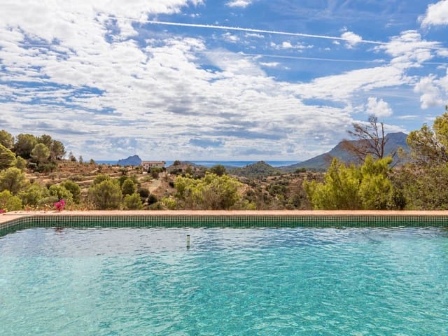 6 soverom Finca/Herregård til salgs i Benissa med svømmebasseng garasje - € 995 000 (Ref: 10165504)