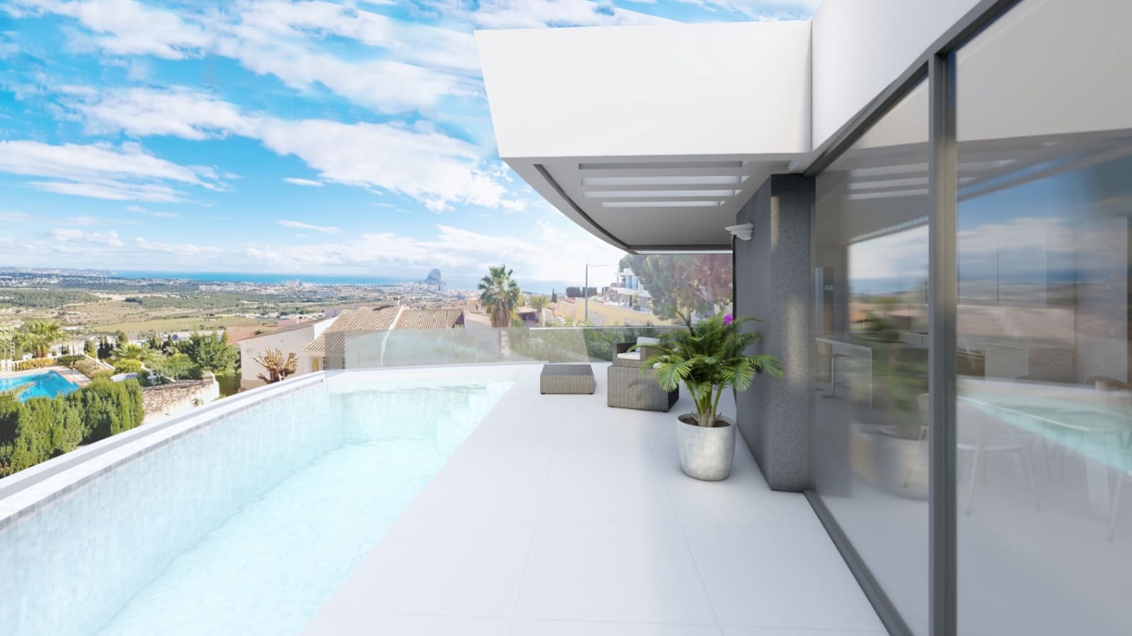 Chalet de 4 habitaciones en Calpe / Calp en venta con piscina garaje - 1.659.000 € (Ref: 8114375)