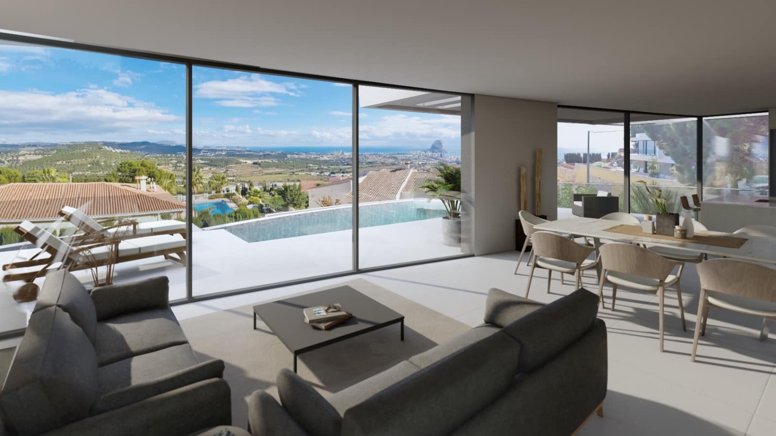 Chalet de 4 habitaciones en Calpe / Calp en venta con piscina garaje - 1.659.000 € (Ref: 8114375)