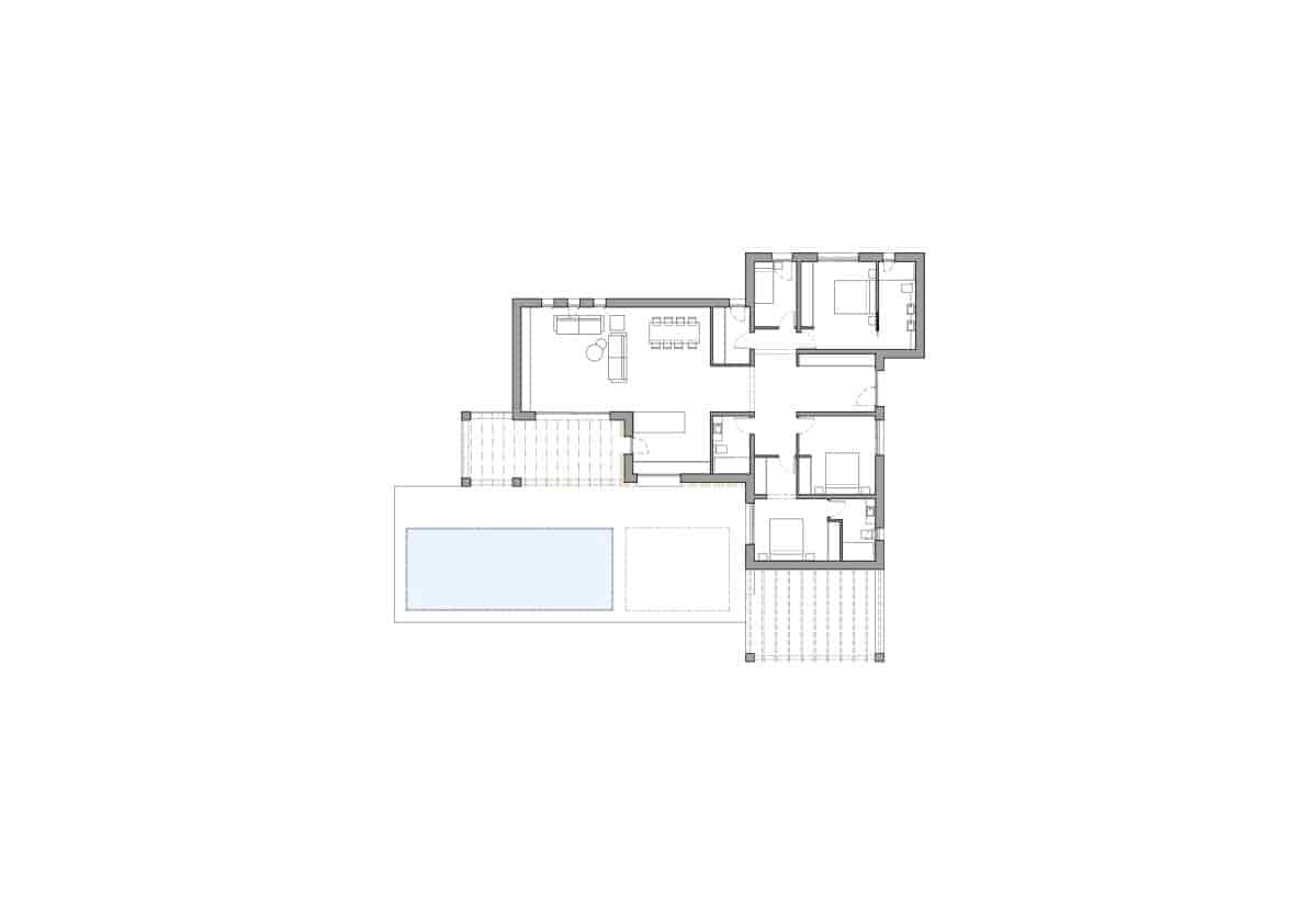 4 bedroom Villa for sale in Moraira with pool garage - € 1,399,000 (Ref: 8317647)