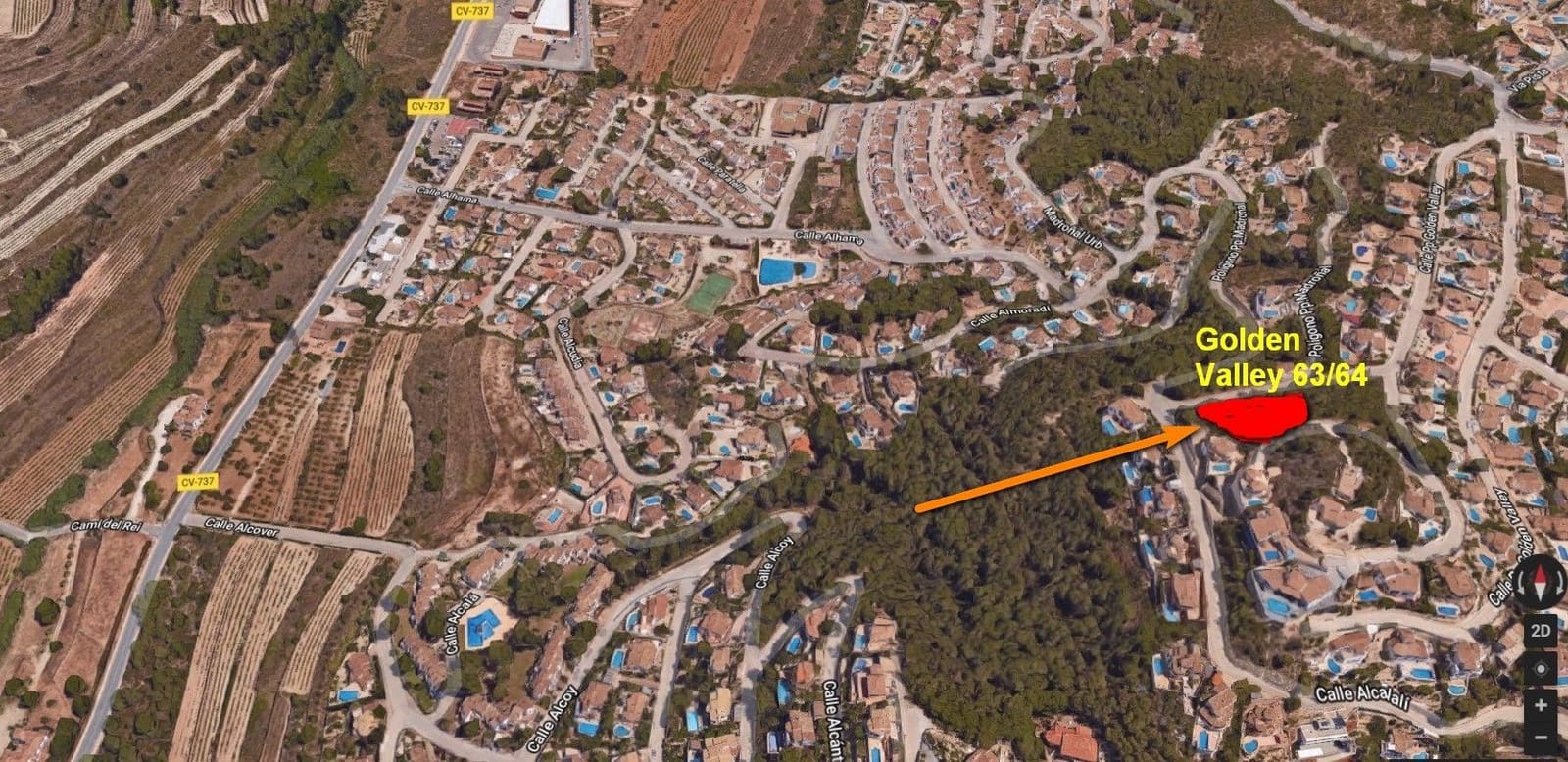 Building Plot for sale in Benitachell / Benitatxell - € 386,400 (Ref: 8390148)