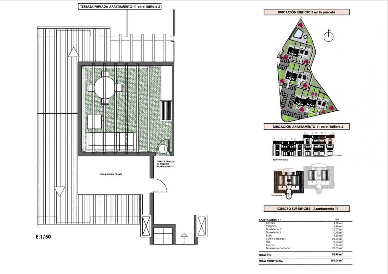 Apartamento de 2 habitaciones en Dénia en venta con piscina - 346.500 € (Ref: 8505182)