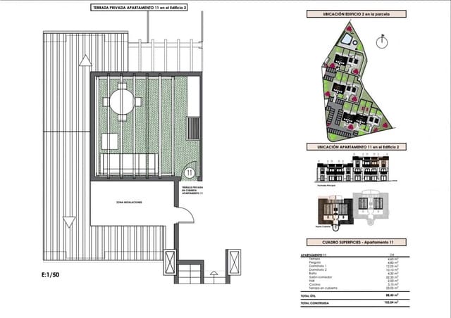 2 bedroom Apartment for sale in Dénia with pool - € 346,500 (Ref: 8505182)