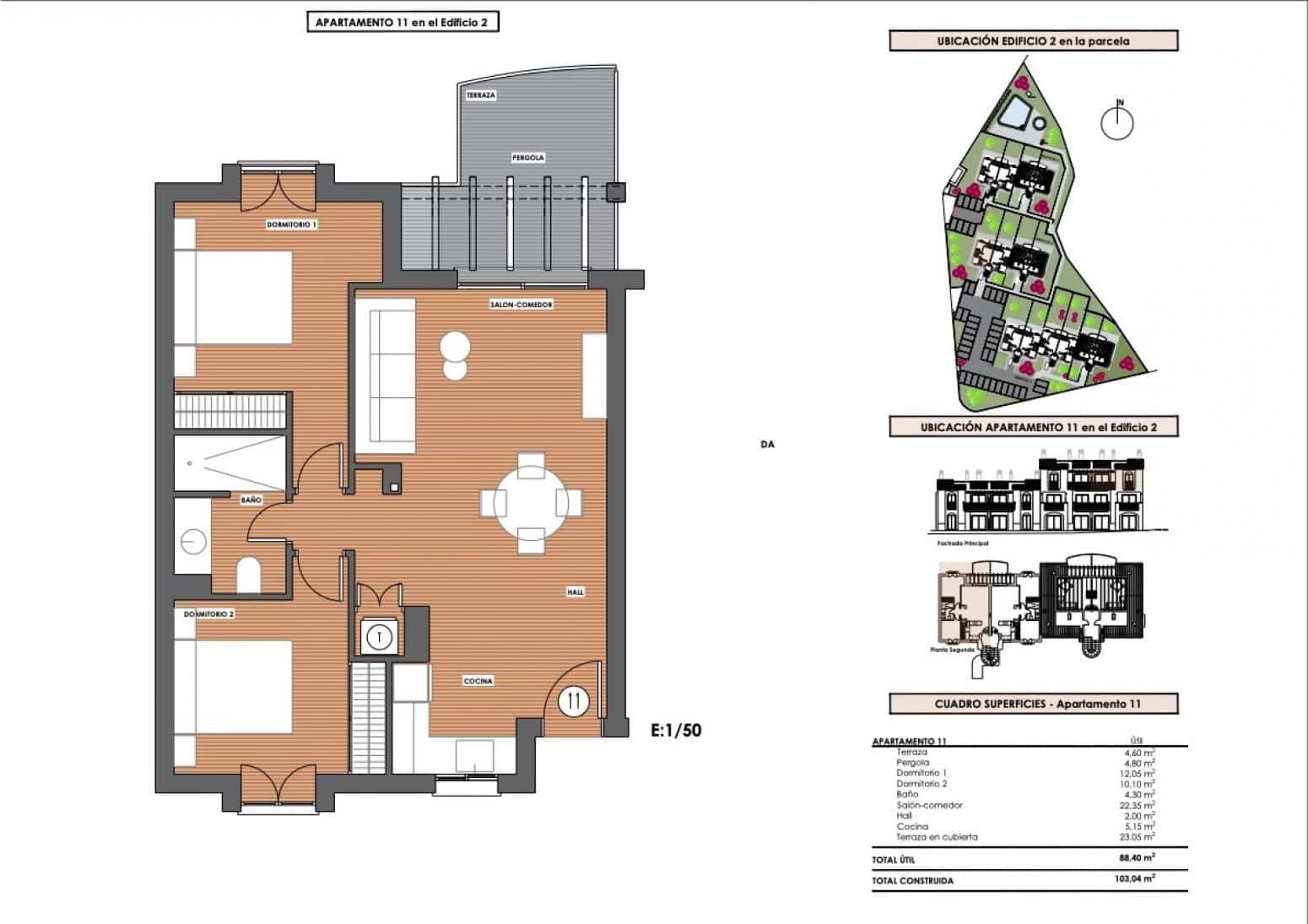 Apartamento de 2 habitaciones en Dénia en venta con piscina - 346.500 € (Ref: 8505182)