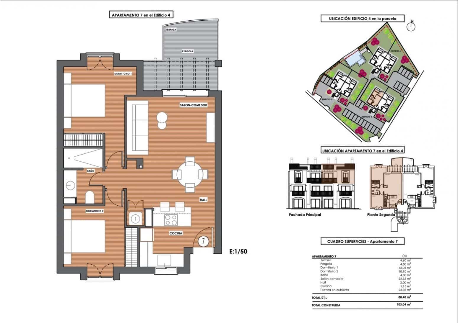 2 makuuhuone Huoneisto myytävänä paikassa Denia mukana uima-altaan - 346 500 € (Ref: 8505183)