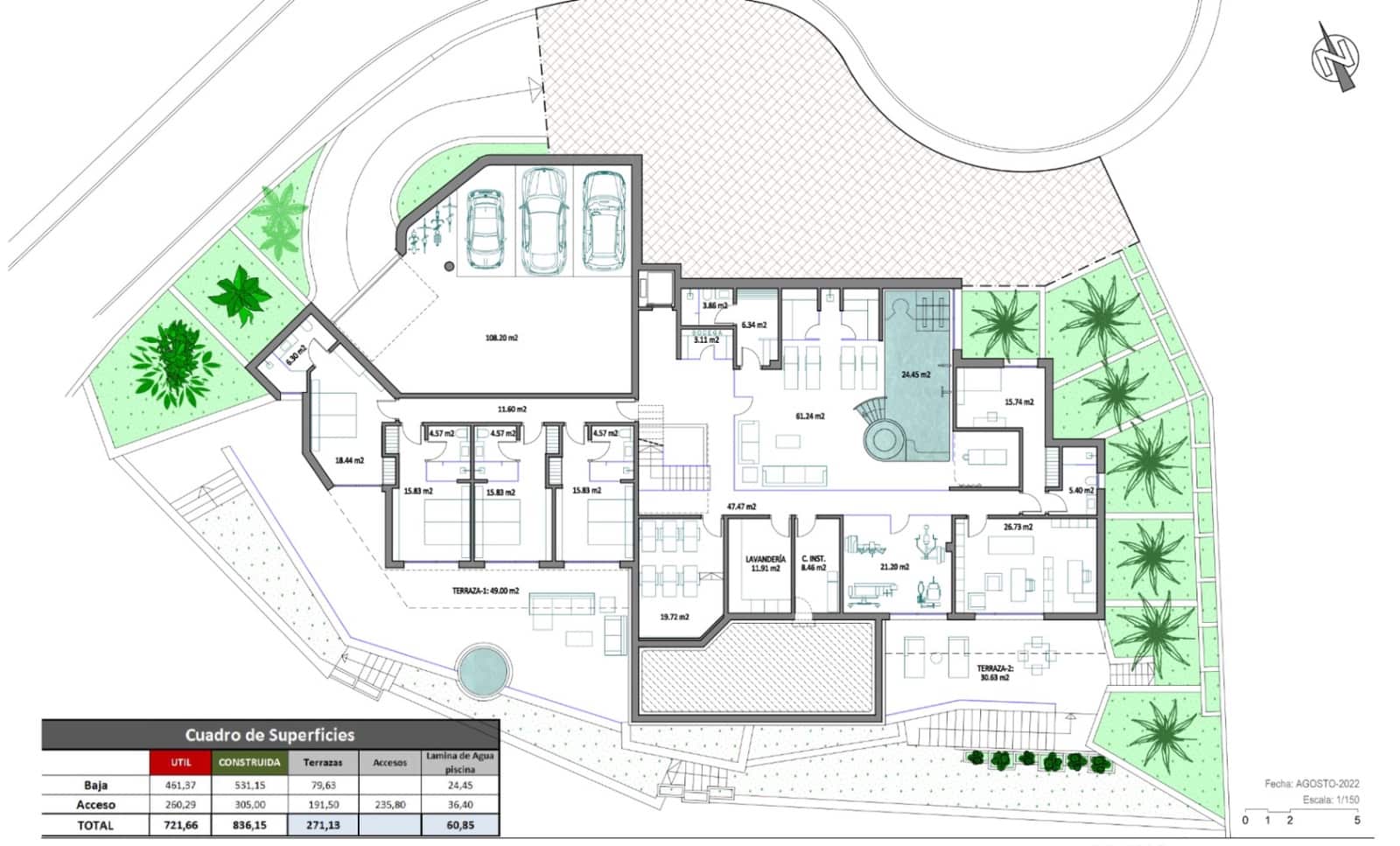 6 soveværelse Villa til salg i Benissa med swimmingpool garage - € 4.580.000 (Ref: 8545479)