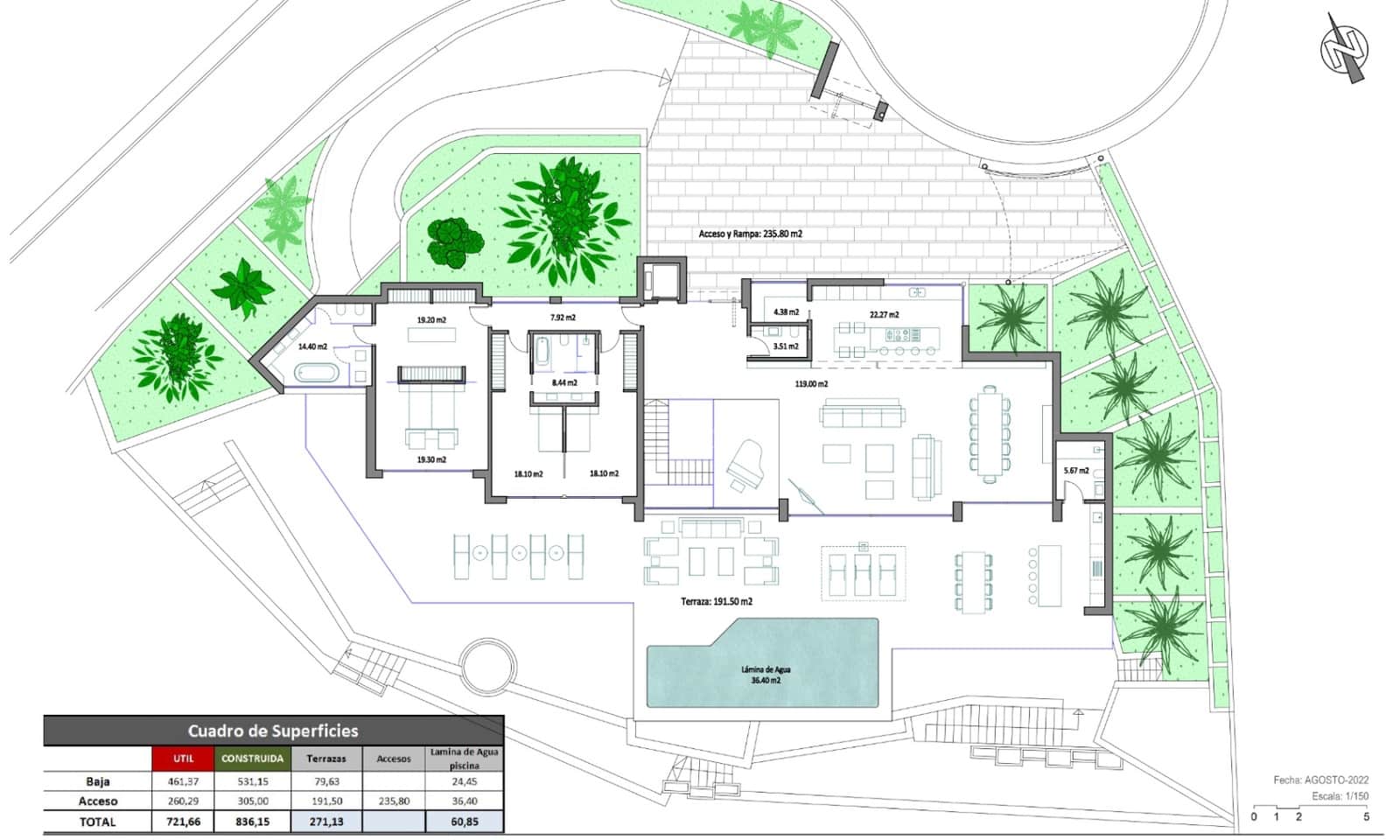 6 soveværelse Villa til salg i Benissa med swimmingpool garage - € 4.580.000 (Ref: 8545479)