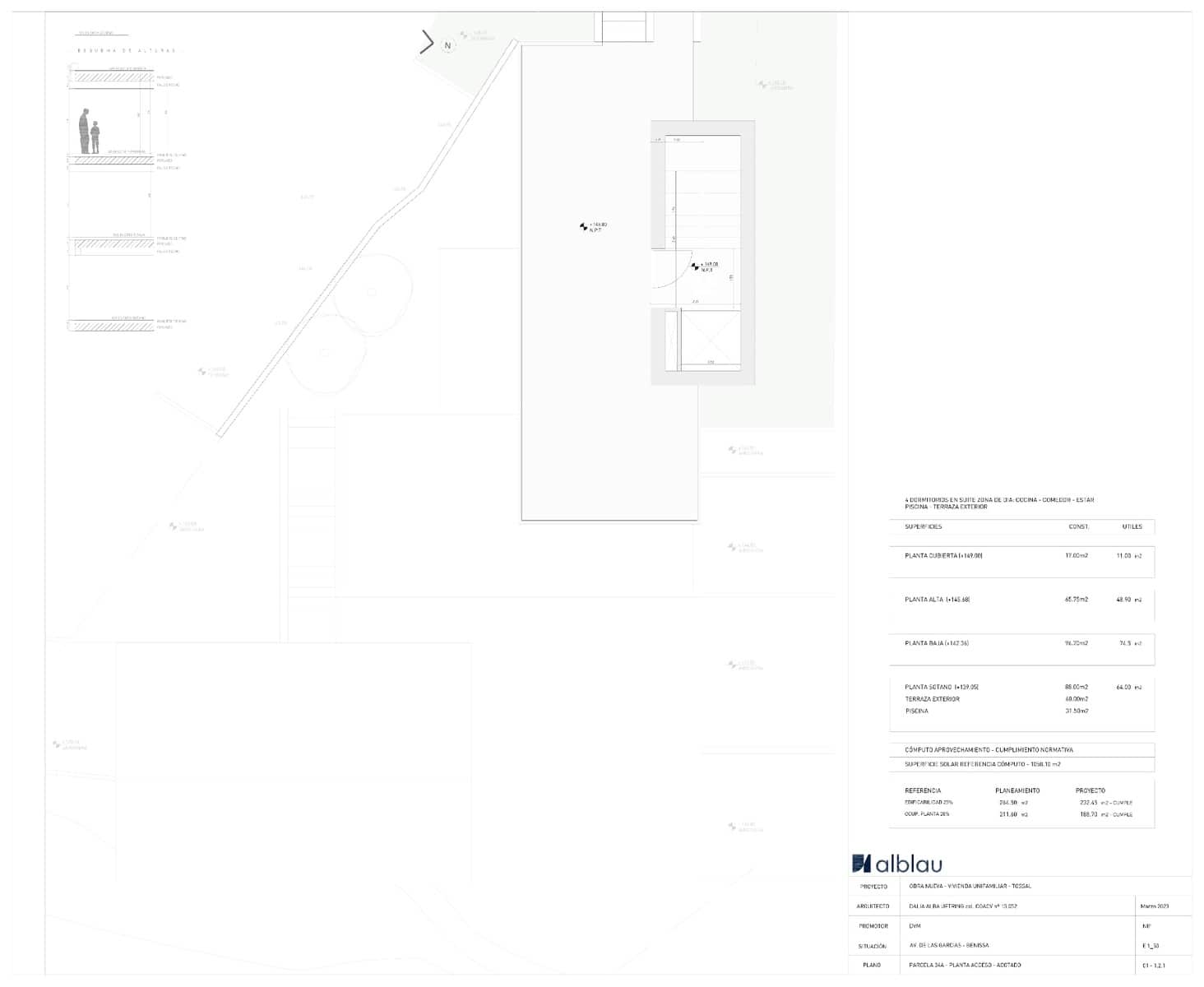 Chalet de 4 habitaciones en Benissa en venta con piscina garaje - 2.300.000 € (Ref: 8590073)