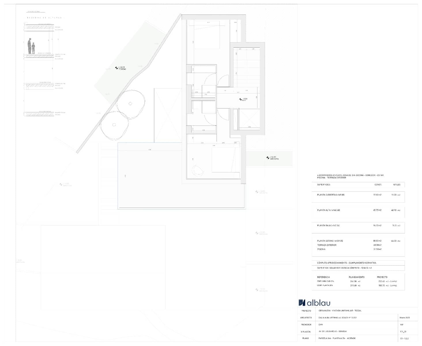 Chalet de 4 habitaciones en Benissa en venta con piscina garaje - 2.300.000 € (Ref: 8590073)
