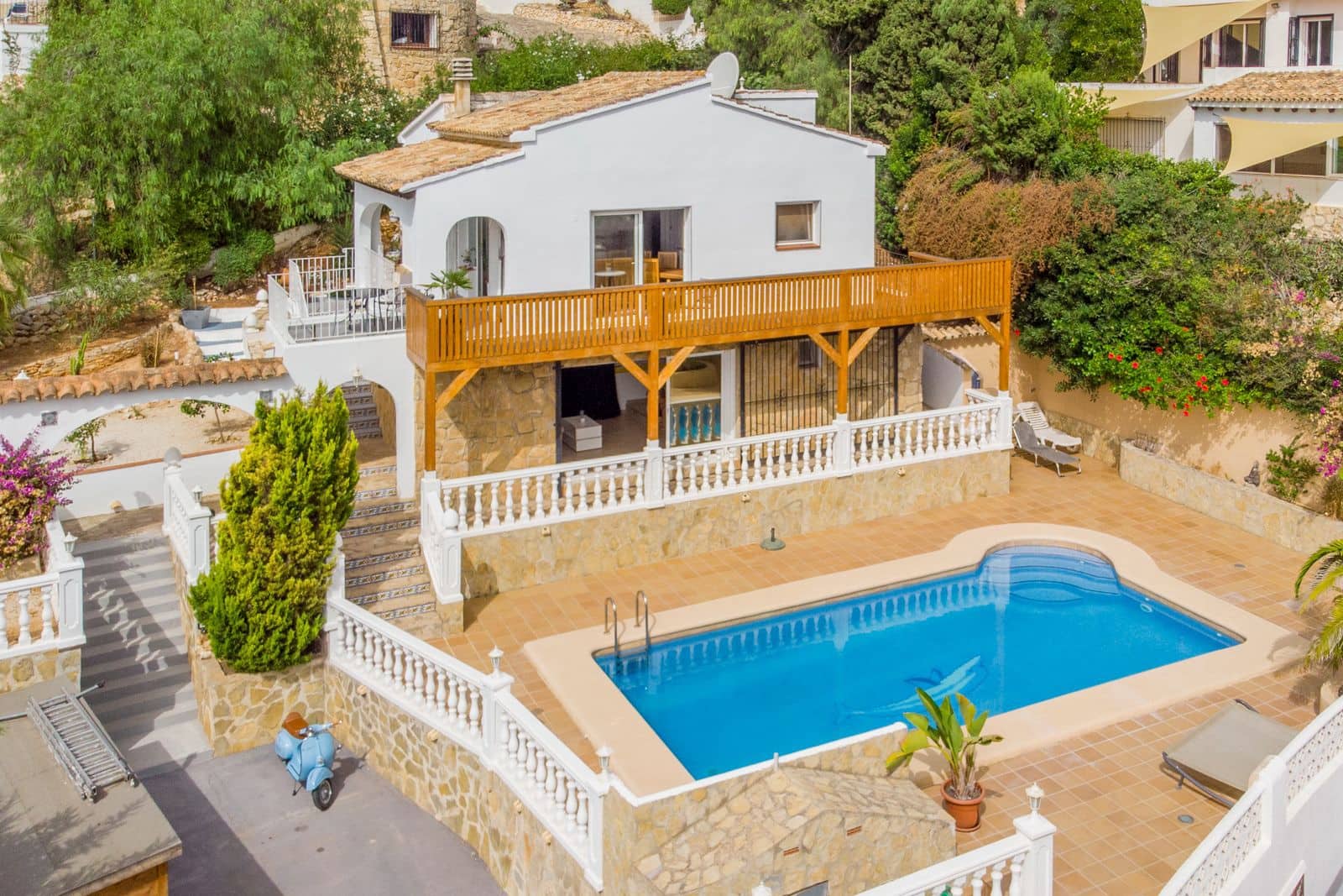 3 soverom Villa til salgs i Moraira med svømmebasseng garasje - € 599 000 (Ref: 9204060)