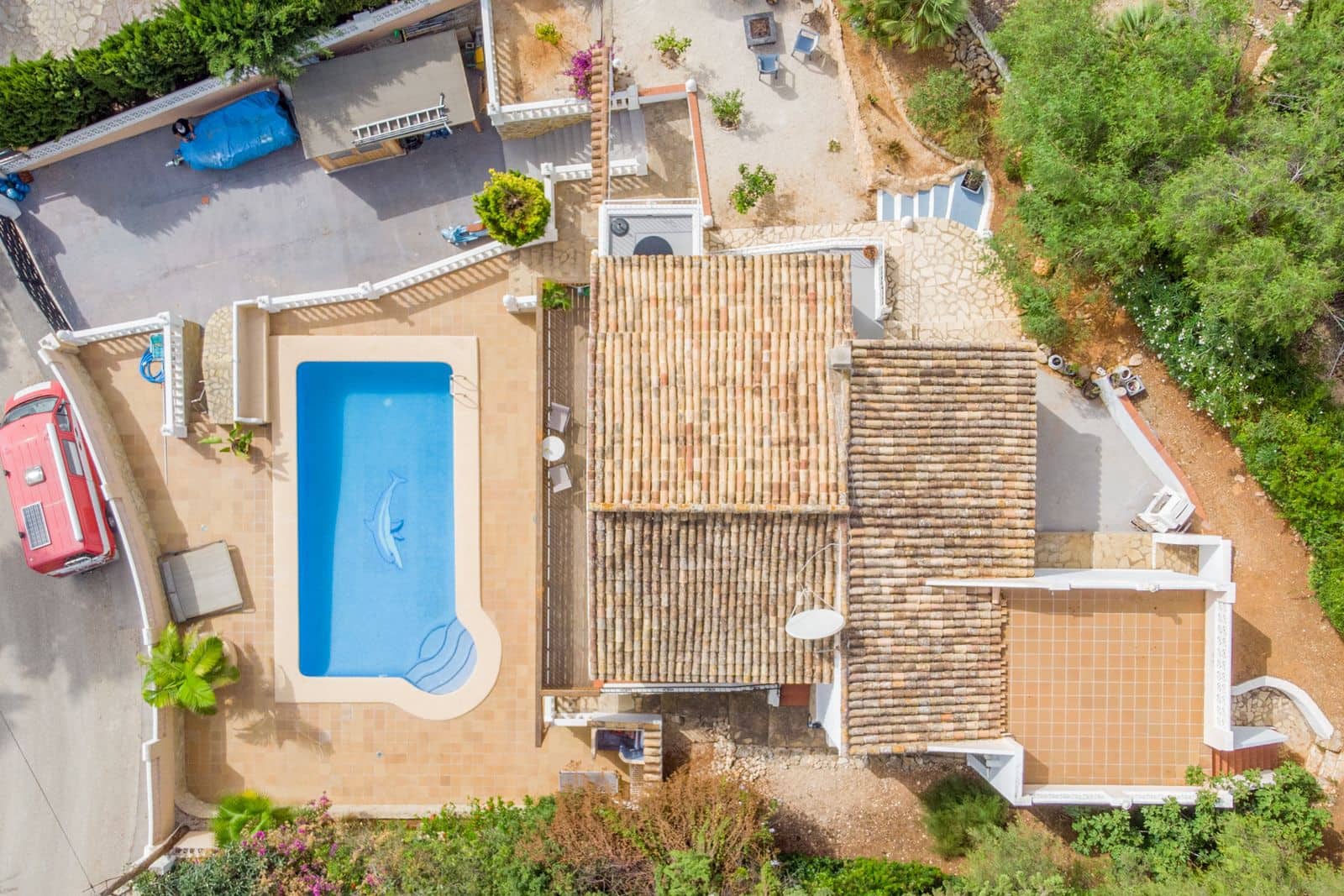 3 soverom Villa til salgs i Moraira med svømmebasseng garasje - € 599 000 (Ref: 9204060)