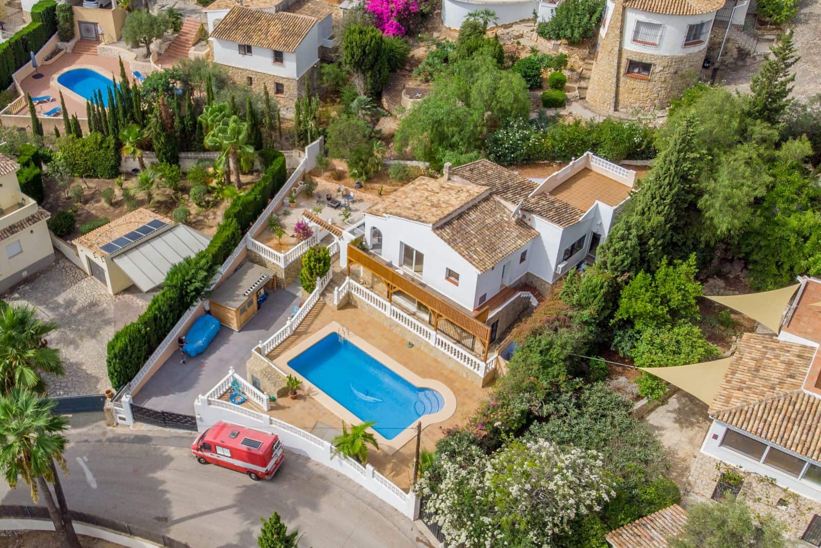 3 soverom Villa til salgs i Moraira med svømmebasseng garasje - € 599 000 (Ref: 9204060)