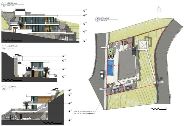 4 chambre Villa/Maison à vendre à Cumbre del Sol, Benitachell / Benitatxell avec piscine garage - 1 250 000 € (Ref: 9411532)