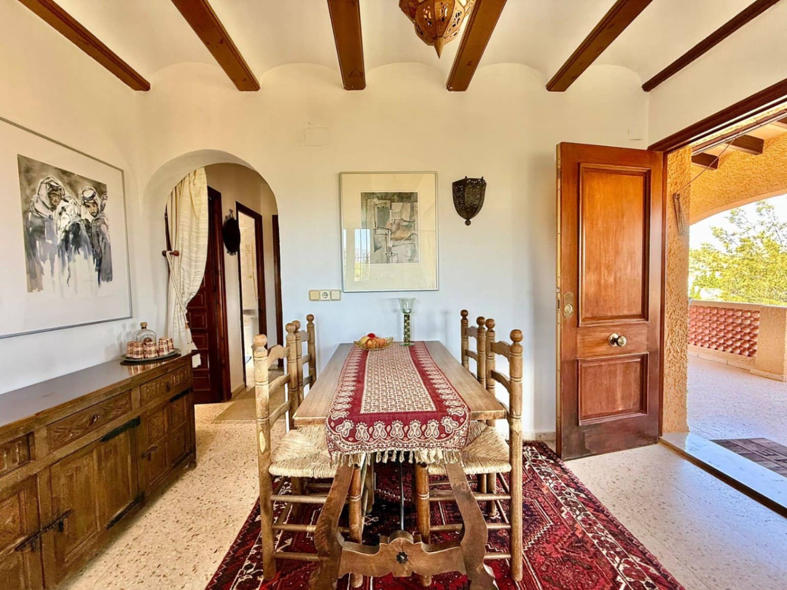 2 sypialnia Willa na sprzedaż w Pedreguer z basenem garażem - 495 000 € (Ref: 9909350)