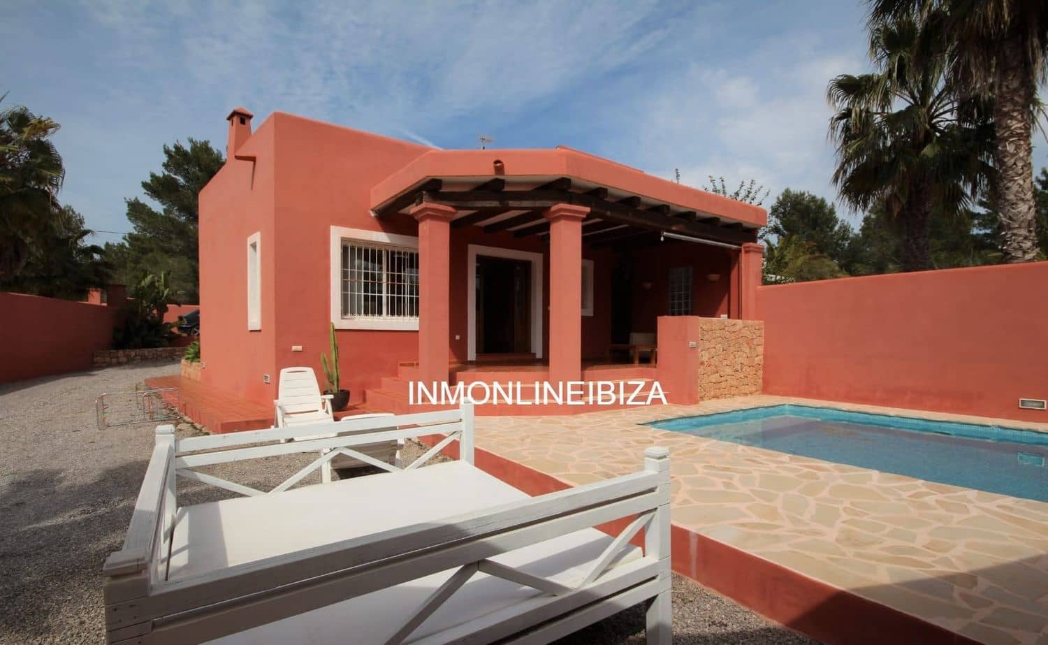 2 bedroom Villa for rent in San Jose / Sant Josep de Sa Talaia with pool garage - € 3,000 (Ref: 4557326)