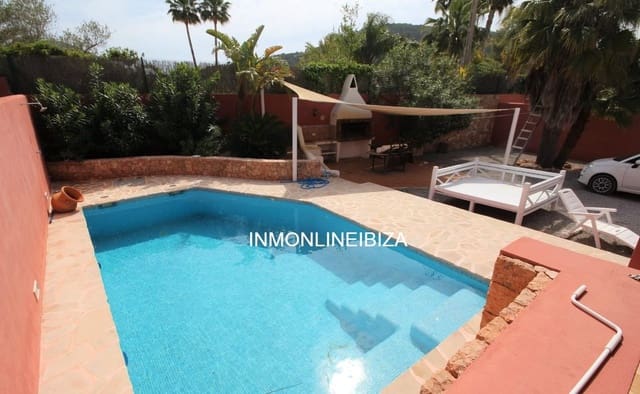 Villa/Maison de 2 chambres à louer à San Jose / Sant Josep de Sa Talaia avec piscine garage - 3 000 € (Ref: 4557326)