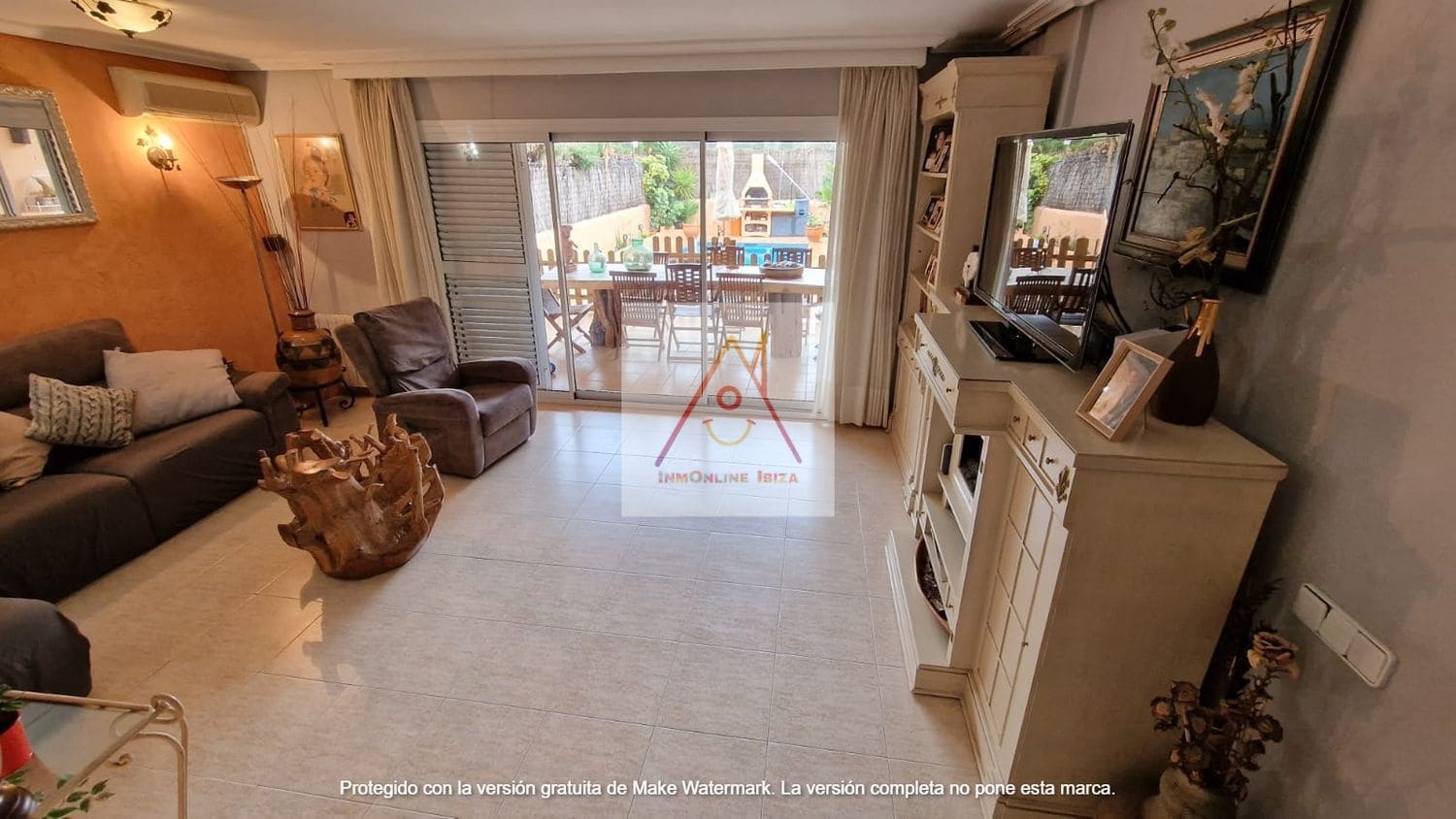 3 soveværelse Byhus til leje i Ibiza by med swimmingpool garage - € 5.000 (Ref: 7437835)