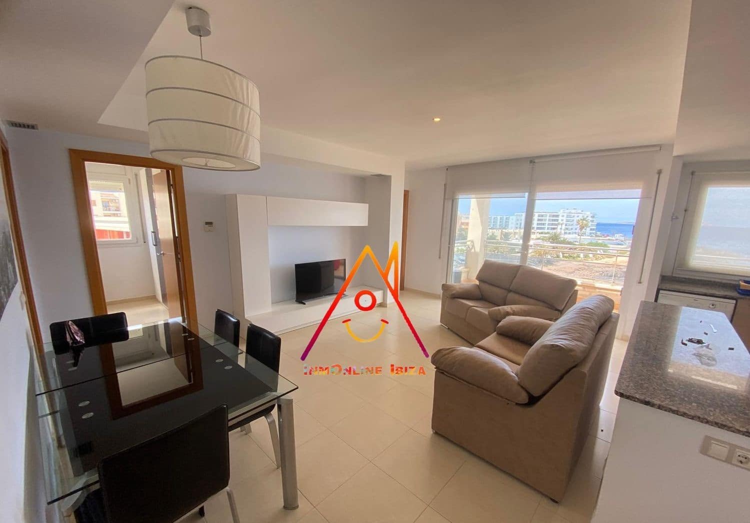 2 makuuhuone Huoneisto vuokrattavana paikassa San Jose / Sant Josep de Sa Talaia mukana uima-altaan 
autotalli - 1 200 € (Ref: 8168347)