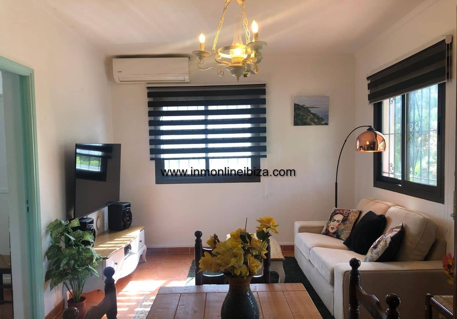 2 bedroom Villa for rent in Es Cubells with pool - € 3,000 (Ref: 8247000)