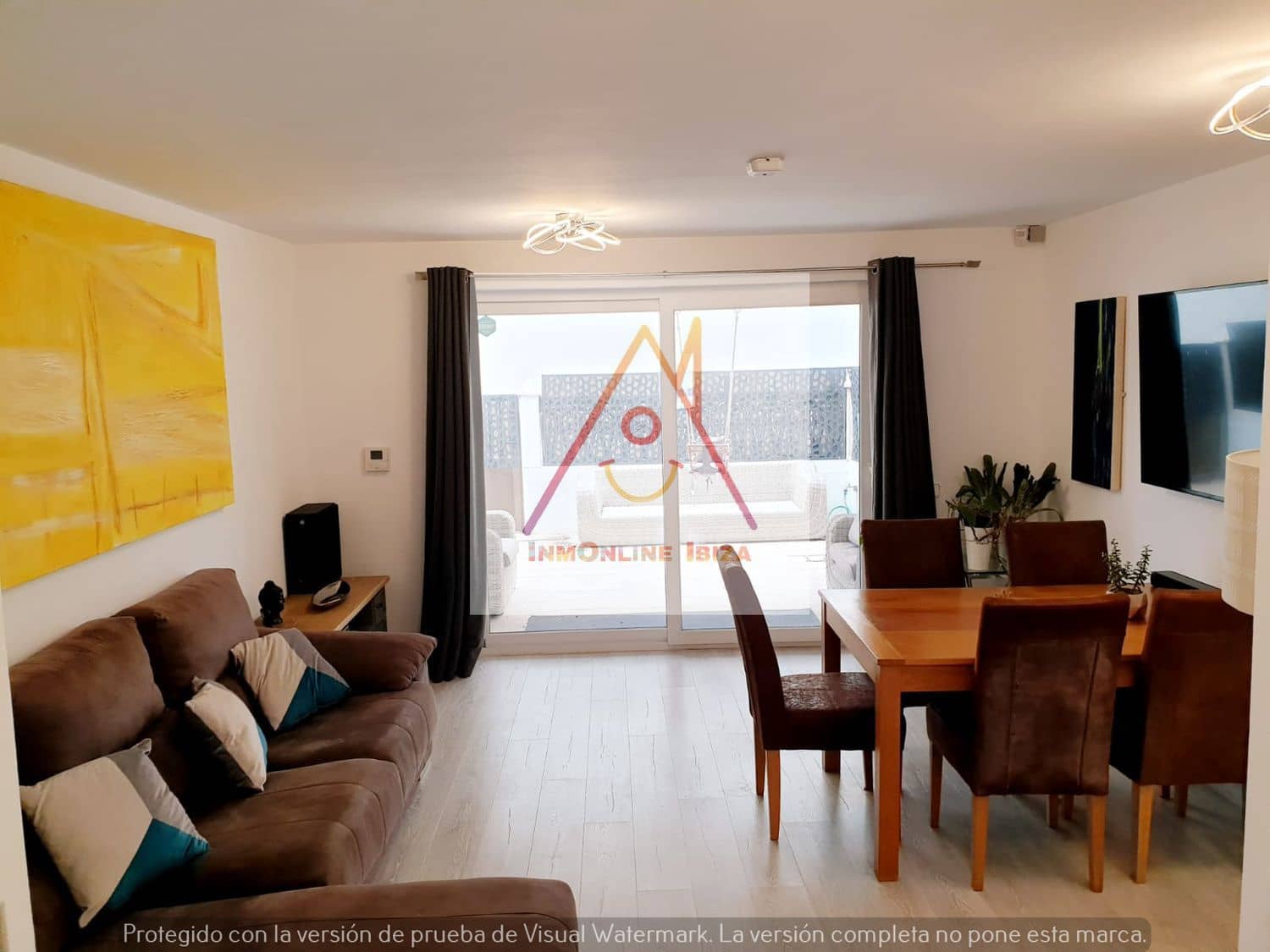 4 bedroom Townhouse for rent in San Jose / Sant Josep de Sa Talaia with pool garage - € 4,500 (Ref: 9300346)