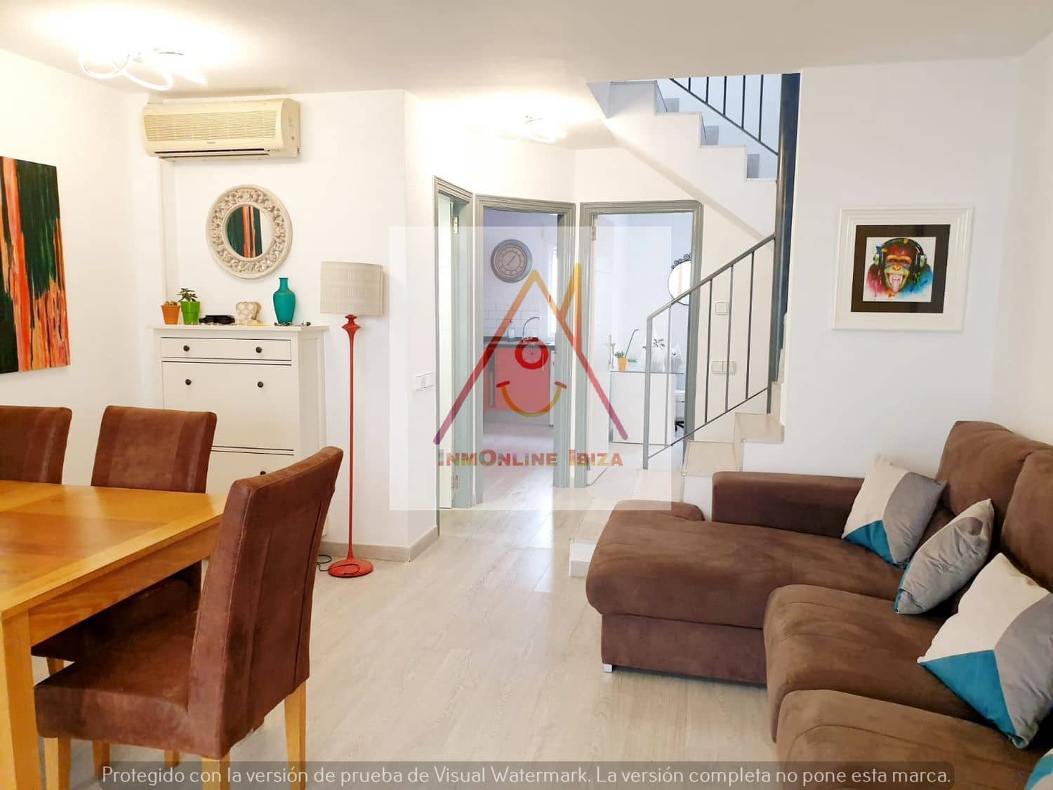 4 bedroom Townhouse for rent in San Jose / Sant Josep de Sa Talaia with pool garage - € 4,500 (Ref: 9300346)
