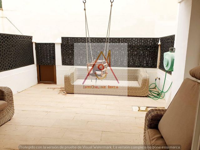 Maison de Ville de 4 chambres à louer à San Jose / Sant Josep de Sa Talaia avec piscine garage - 4 500 € (Ref: 9300346)