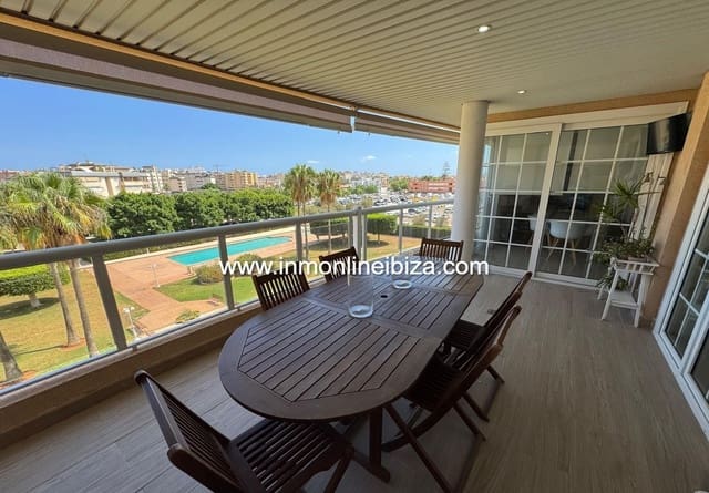 3 soveværelse Lejlighed til leje i Ibiza by med swimmingpool garage - € 2.700 (Ref: 9859064)