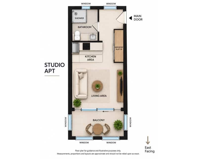 Lejlighed til salg i Torrevieja med swimmingpool - € 99.000 (Ref: 10134855)