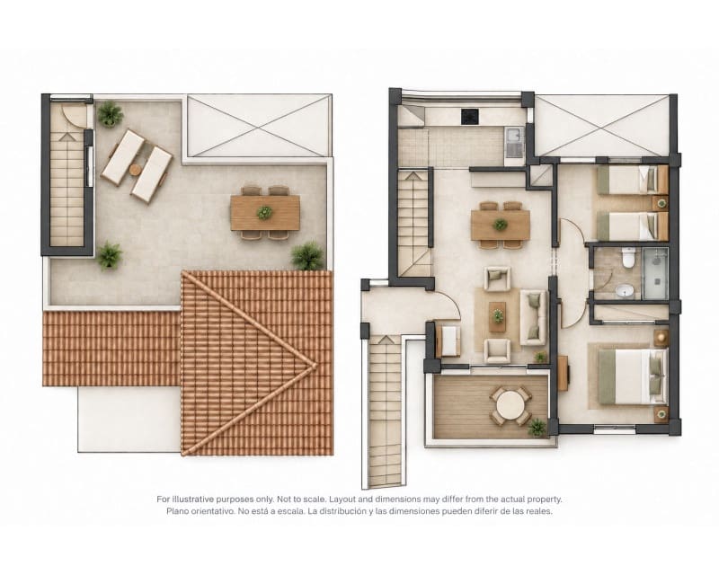 2 bedroom Apartment for sale in Torrevieja with pool garage - € 199,000 (Ref: 10158095)